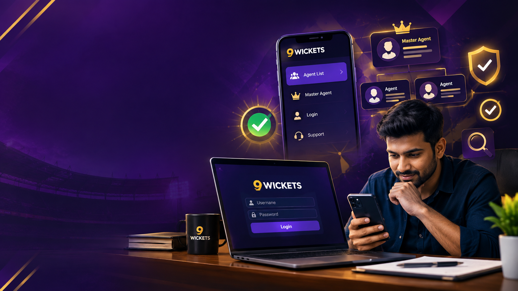 নাইন উইকেটস অফিসিয়াল লিংক ২০২৬: Login ও Agent List